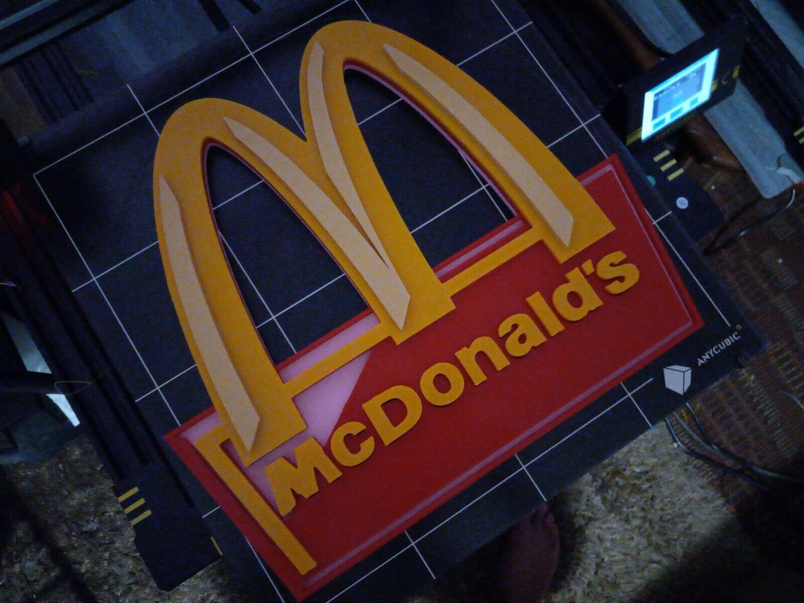 Sale McDonald’s Big 3D Advertising Sign Golden Arches 19\