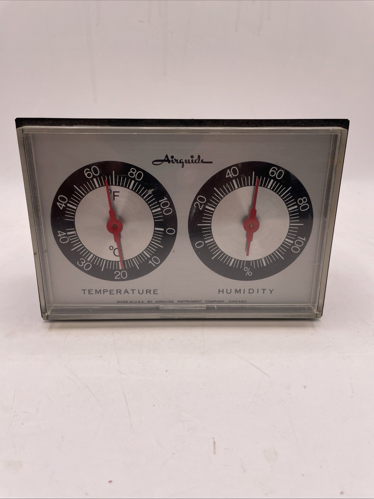 Vintage Airguide Temperature And Humidity Works