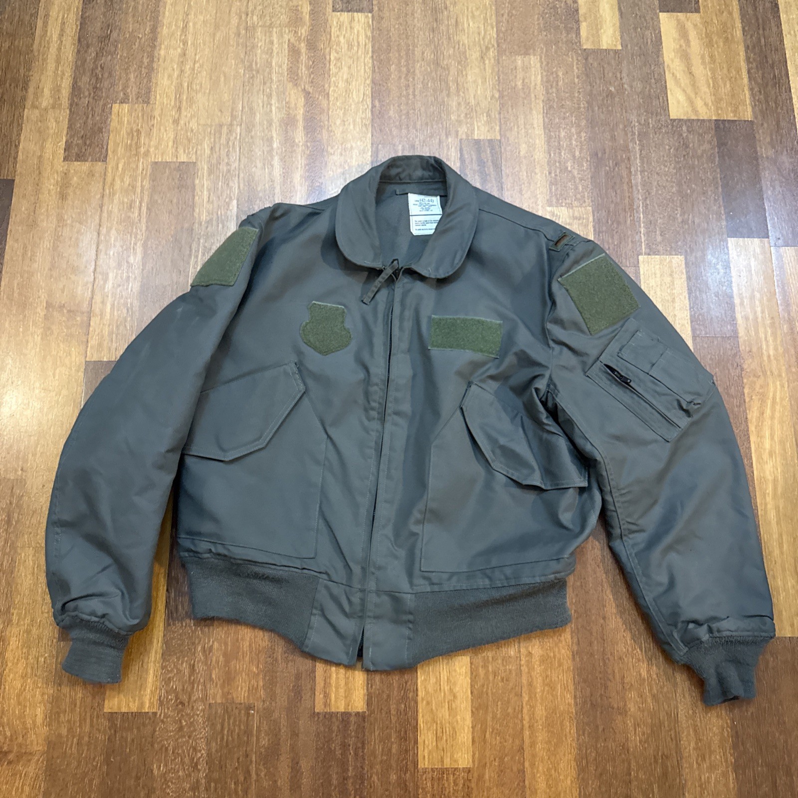 Vintage Summer Flyers Jacket Mens Large L Green CWU-36/P Flight Bomber Military