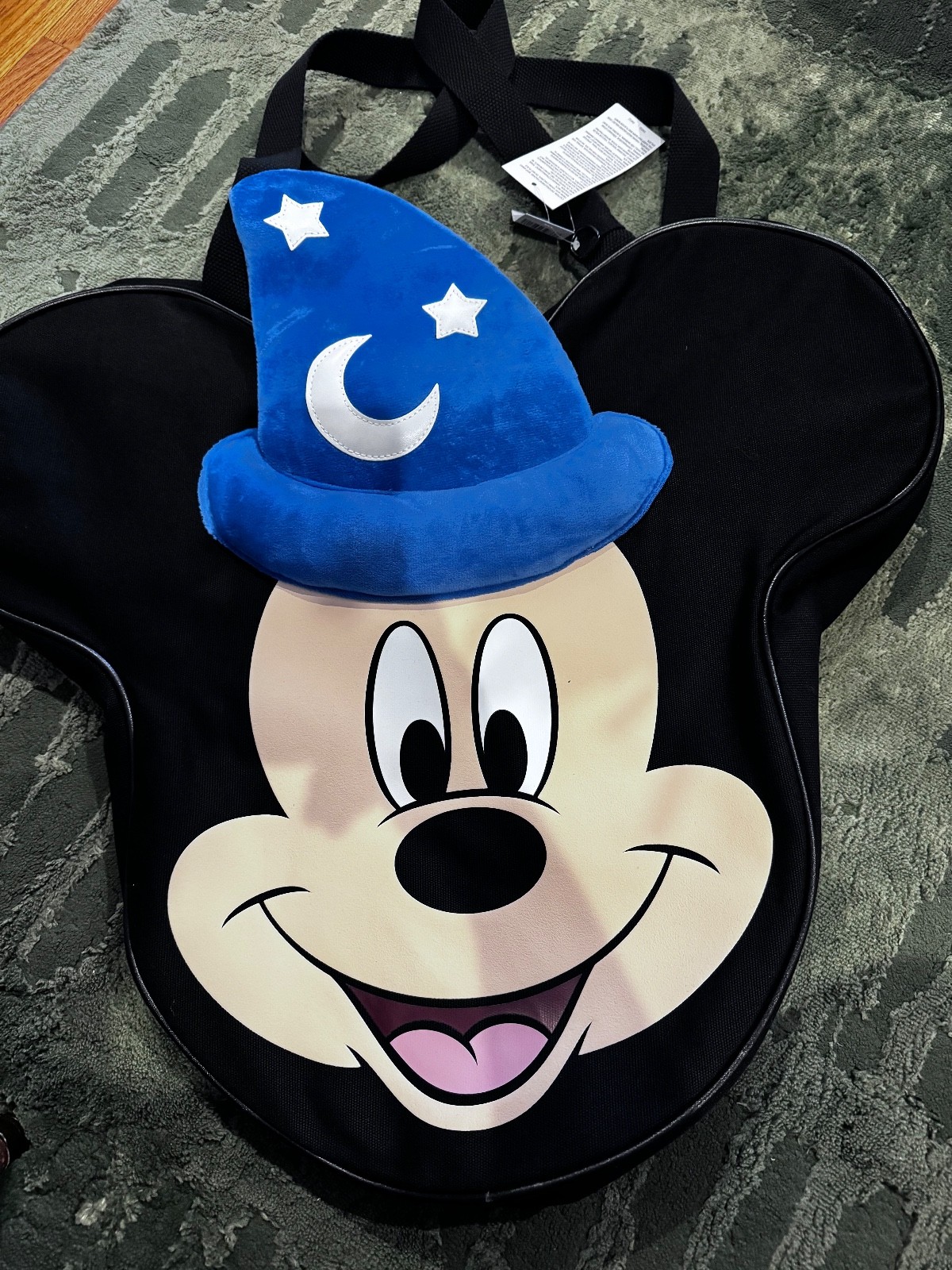 NEW Walt Disney Imagineering Sorcerer Mickey Big FACE tote bag XL