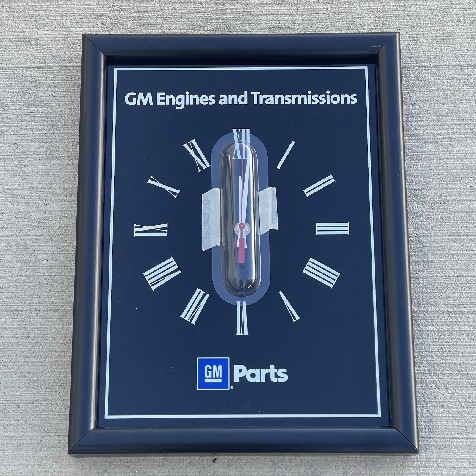 GM CHEVY SHOWROOM DEALERSHIP SIGN CLOCK GENUINE PARTS Engines And Transmissions