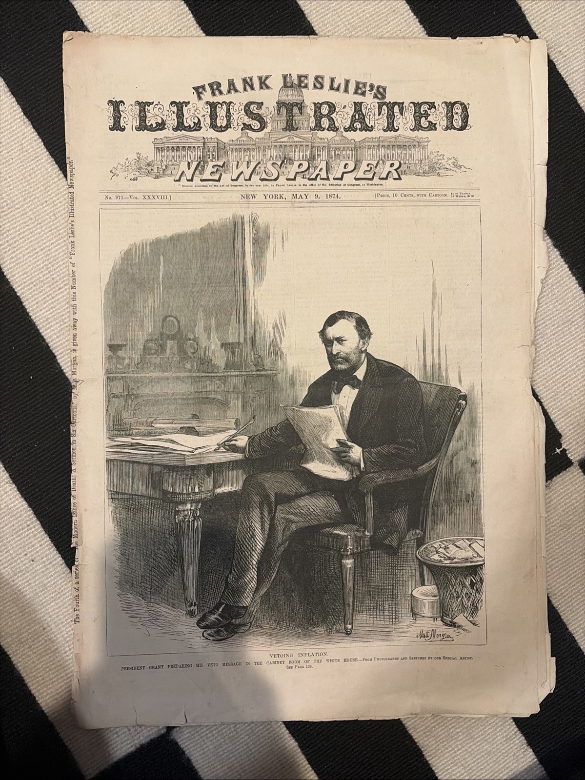 1874 FRANK LESLIE’S NEWSPAPER 1874 FRANK LESLIE’S NEWSPAPER