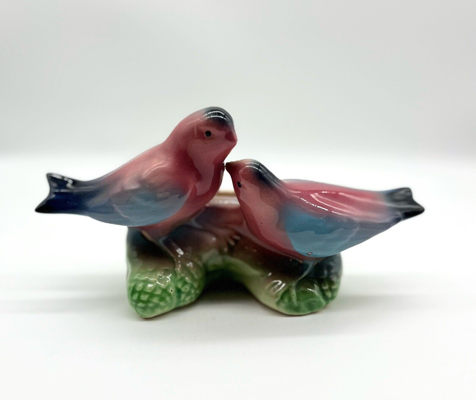 Love Birds Ceramic USA Pottery Planter
