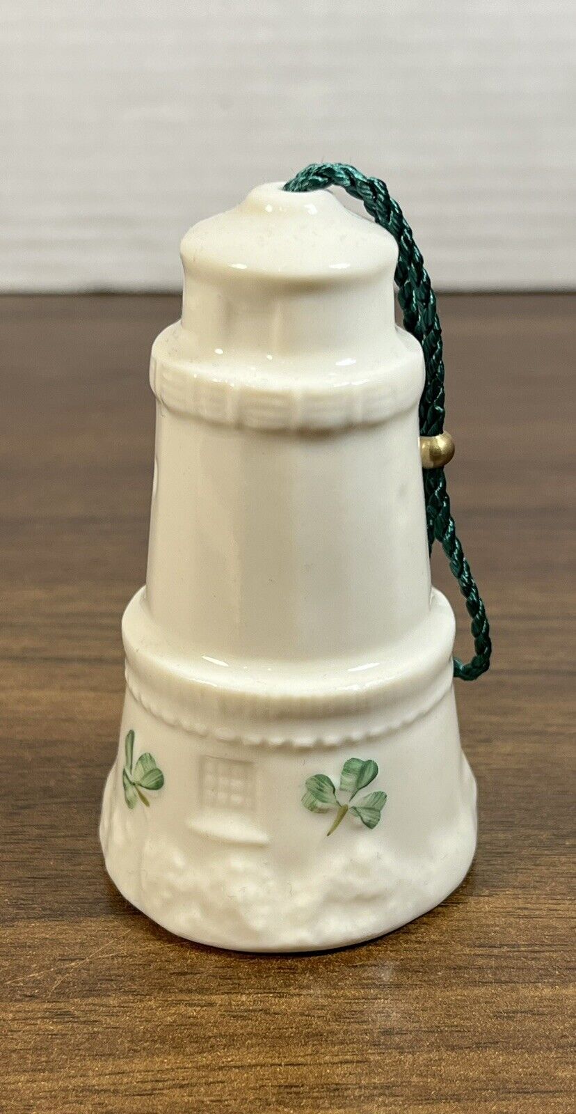 Retired Belleek Lighthouse Ornament Bell 