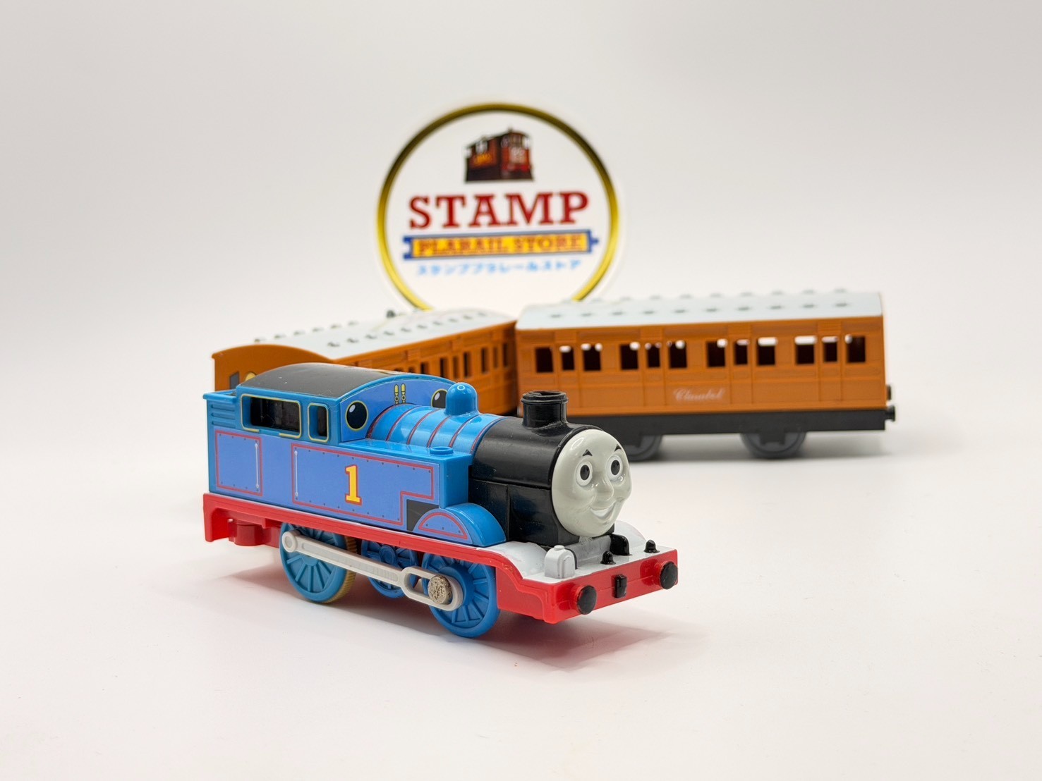 RARE Tomy Trackmaster Plarail Original Color Steam Along Thomas the Tank Engine RARE Tomy Trackmaster Plarail Original Color Steam Along Thomas the Tank Engine