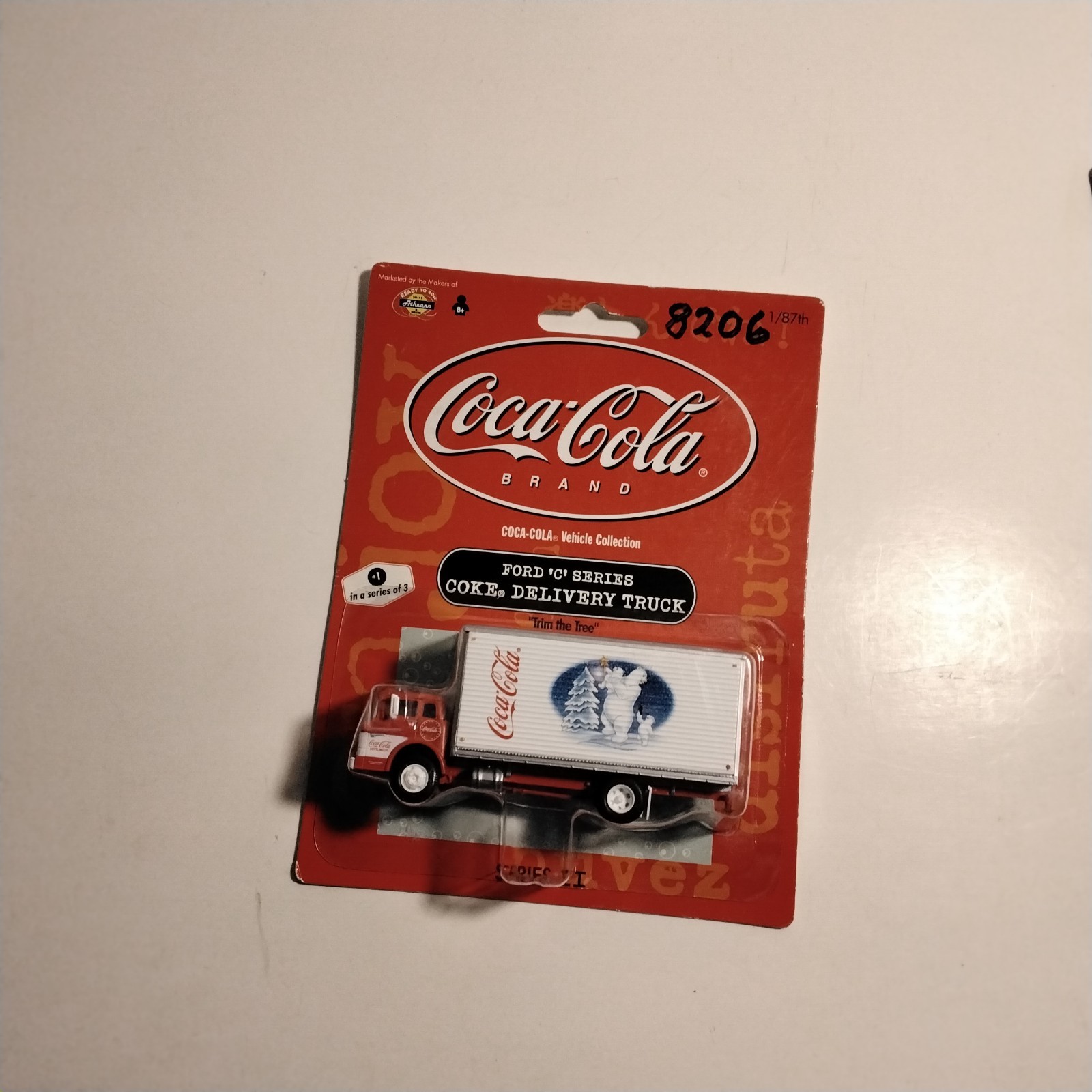 Athearn Coca Cola Ford C-Series Delivery Truck Train Accessory 8205 1:87 Scale