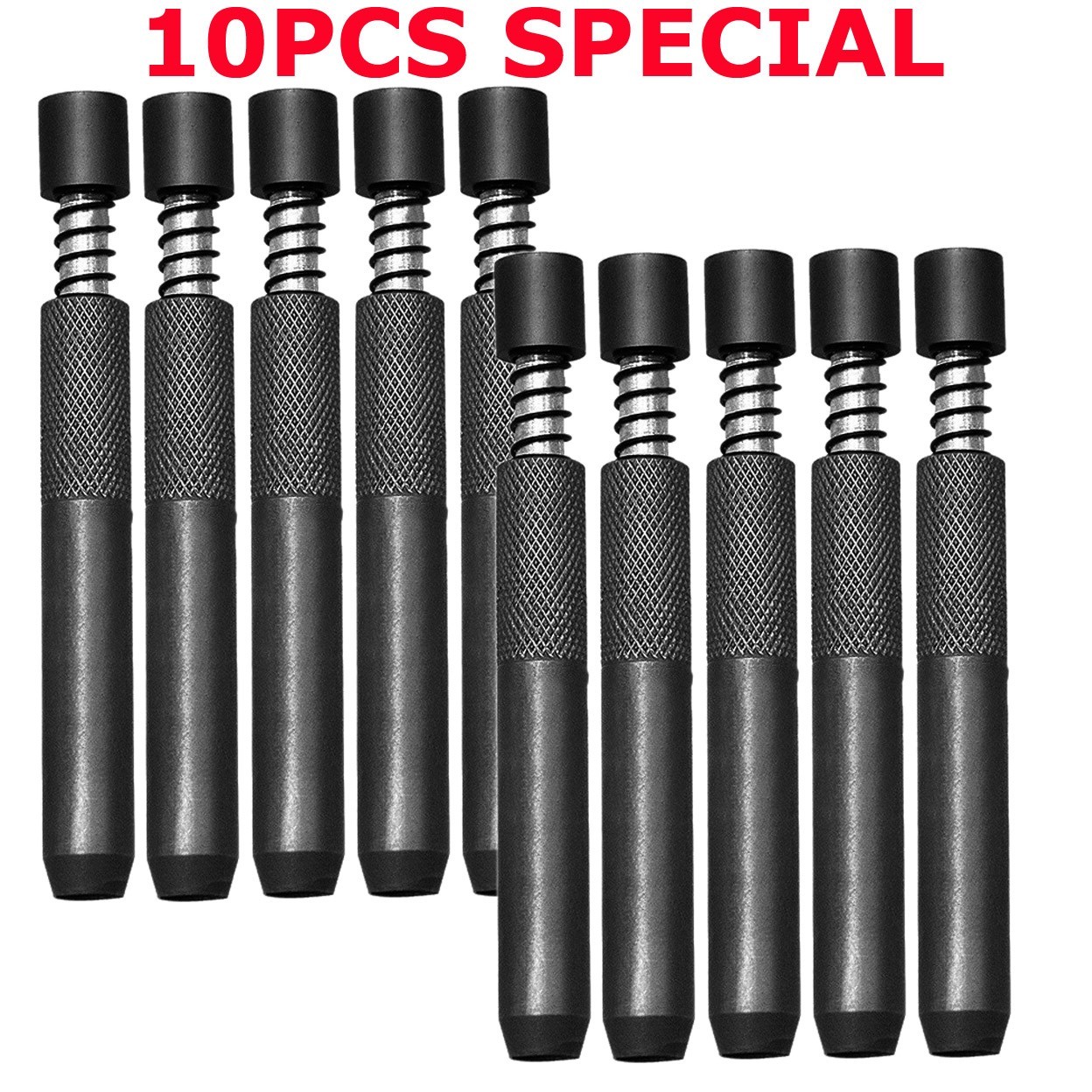 10X Self Cleaning One Hitter Metal Bat Tobacco Smoking Dugout Pipe SAME DAY SHIP