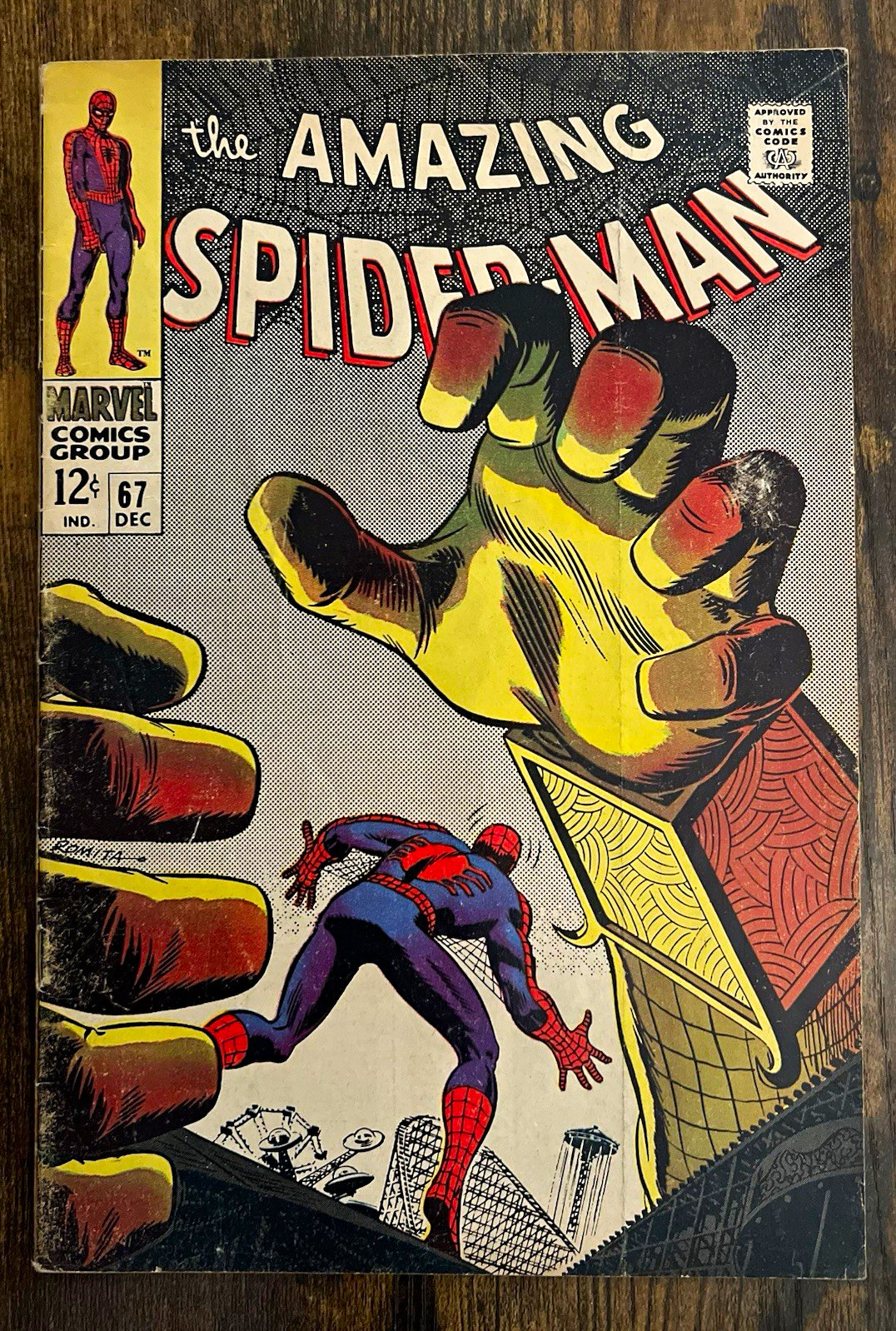 Marvel The Amazing Spider-Man #67 (1968) 
