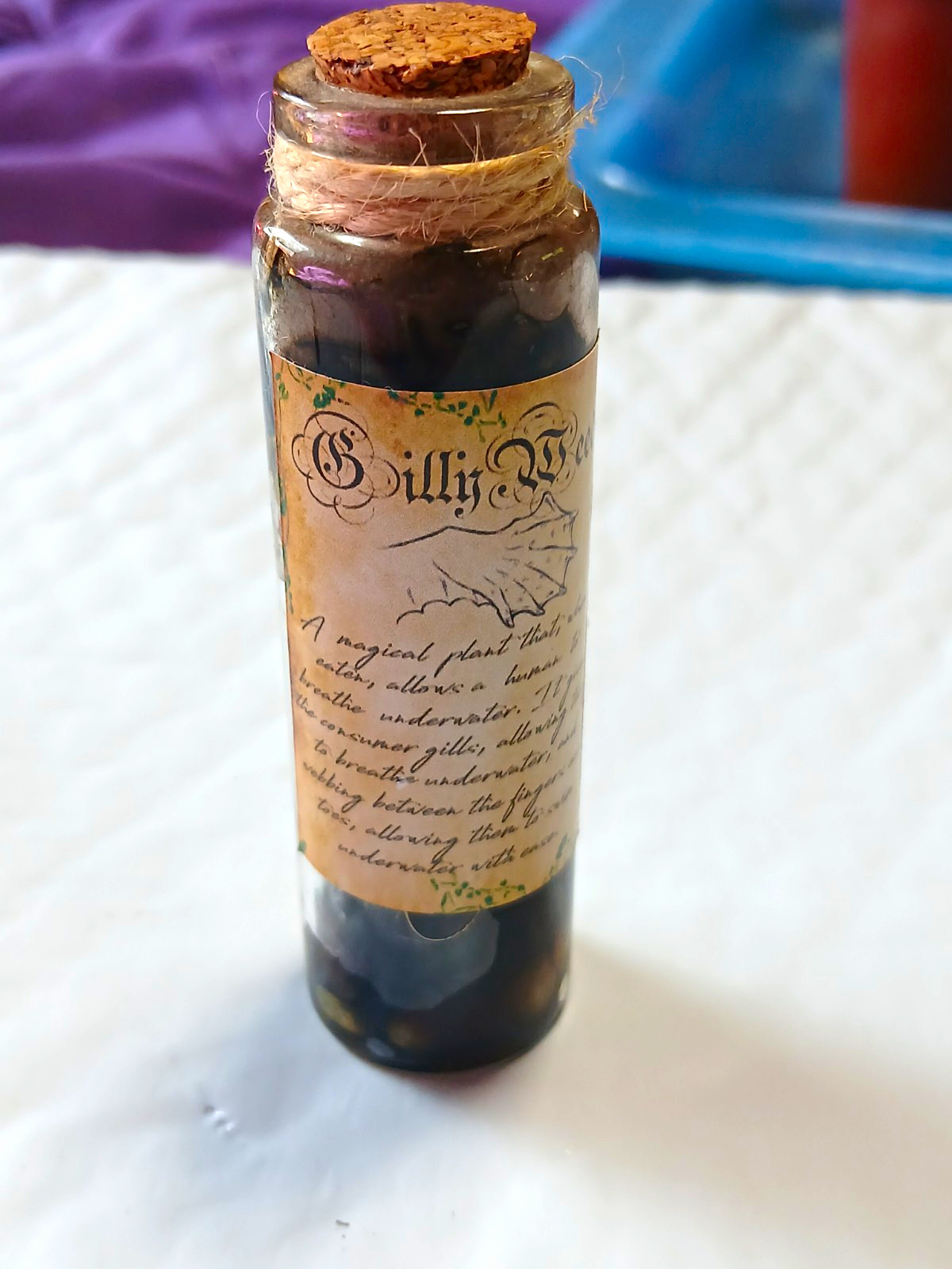 Harry Potter Rare Gilly Weed Apothecary Collection