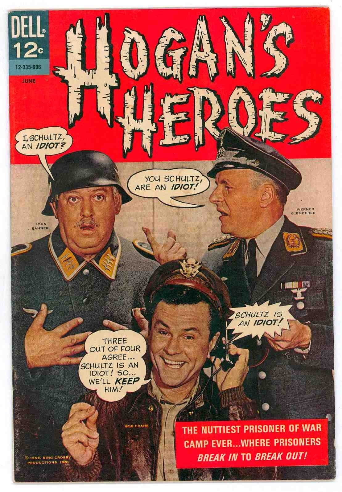 Hogan\'s Heroes #1 VF+8.5 Dell Comics 1966 Vintage Silver Age Photo Comic Cover