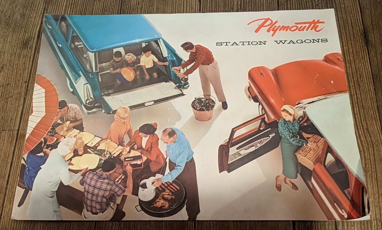 1958 PLYMOUTH STATION WAGONS CHRISTINE VTG RARE