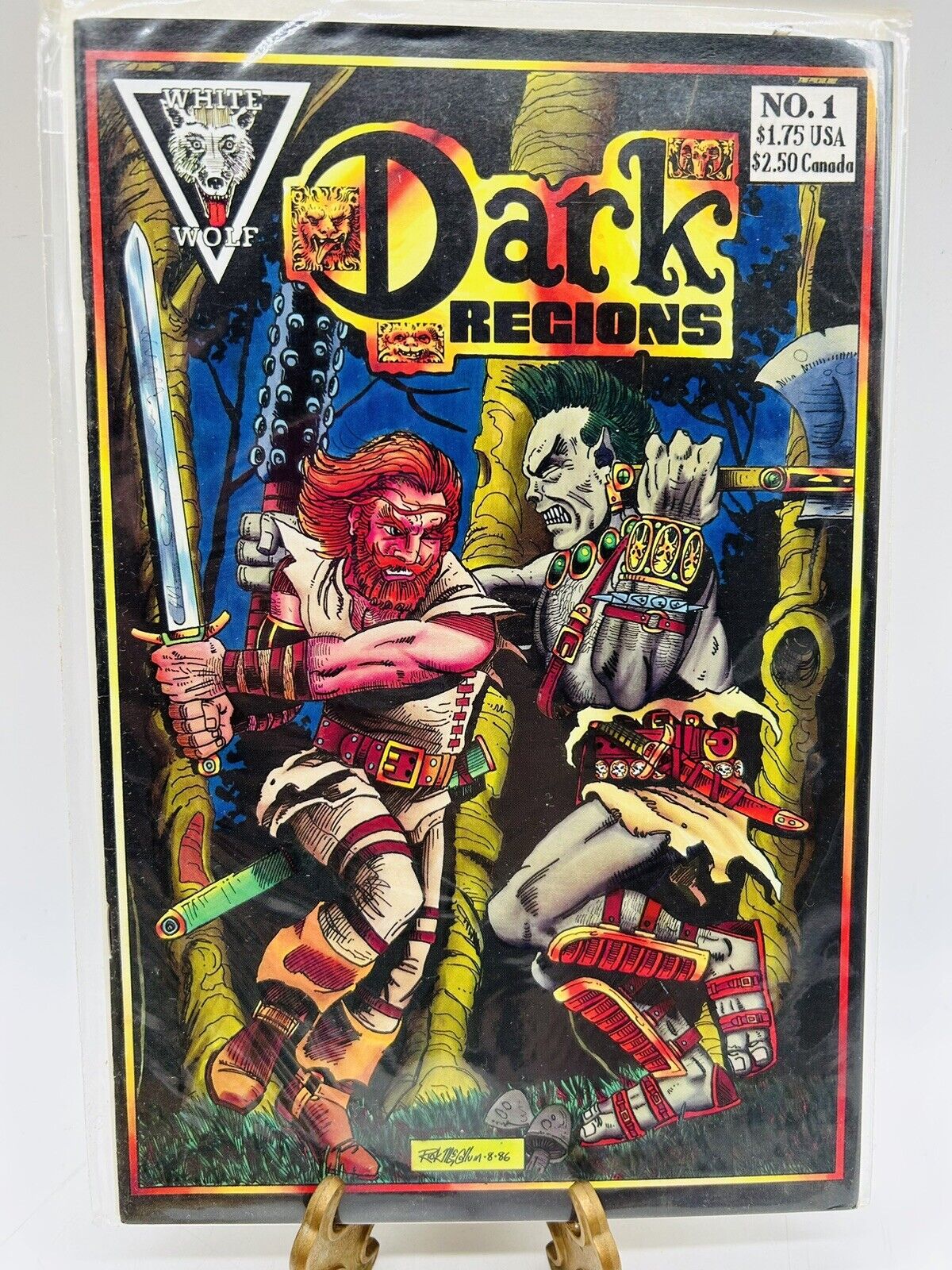 Dark Regions #1 White Wolf Comics 1986 *excellent condition*