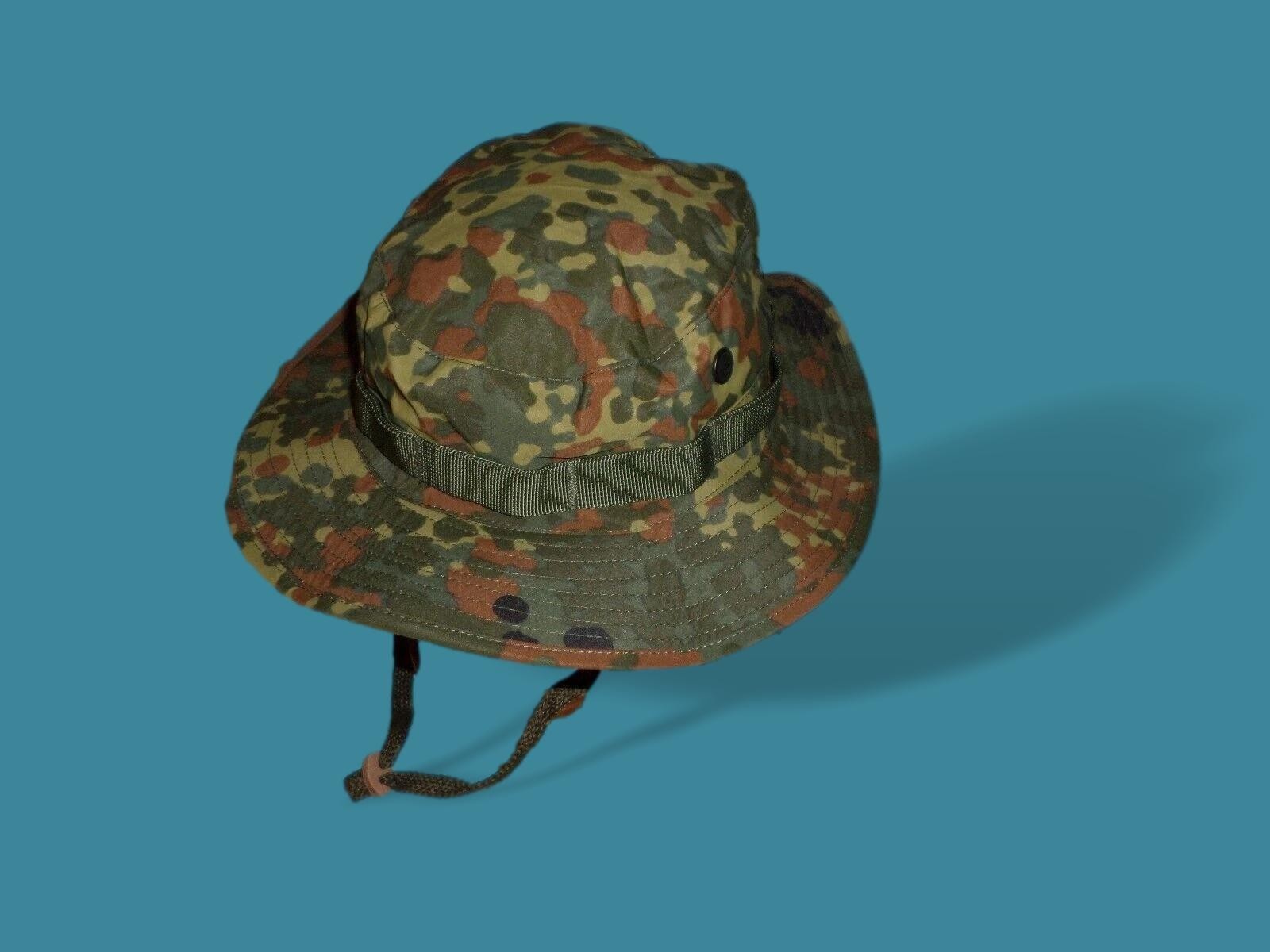 NEW GERMAN FLECKTARN CAMOUFLAGE TRILAM BOONIE HAT SIZE X- LARGE