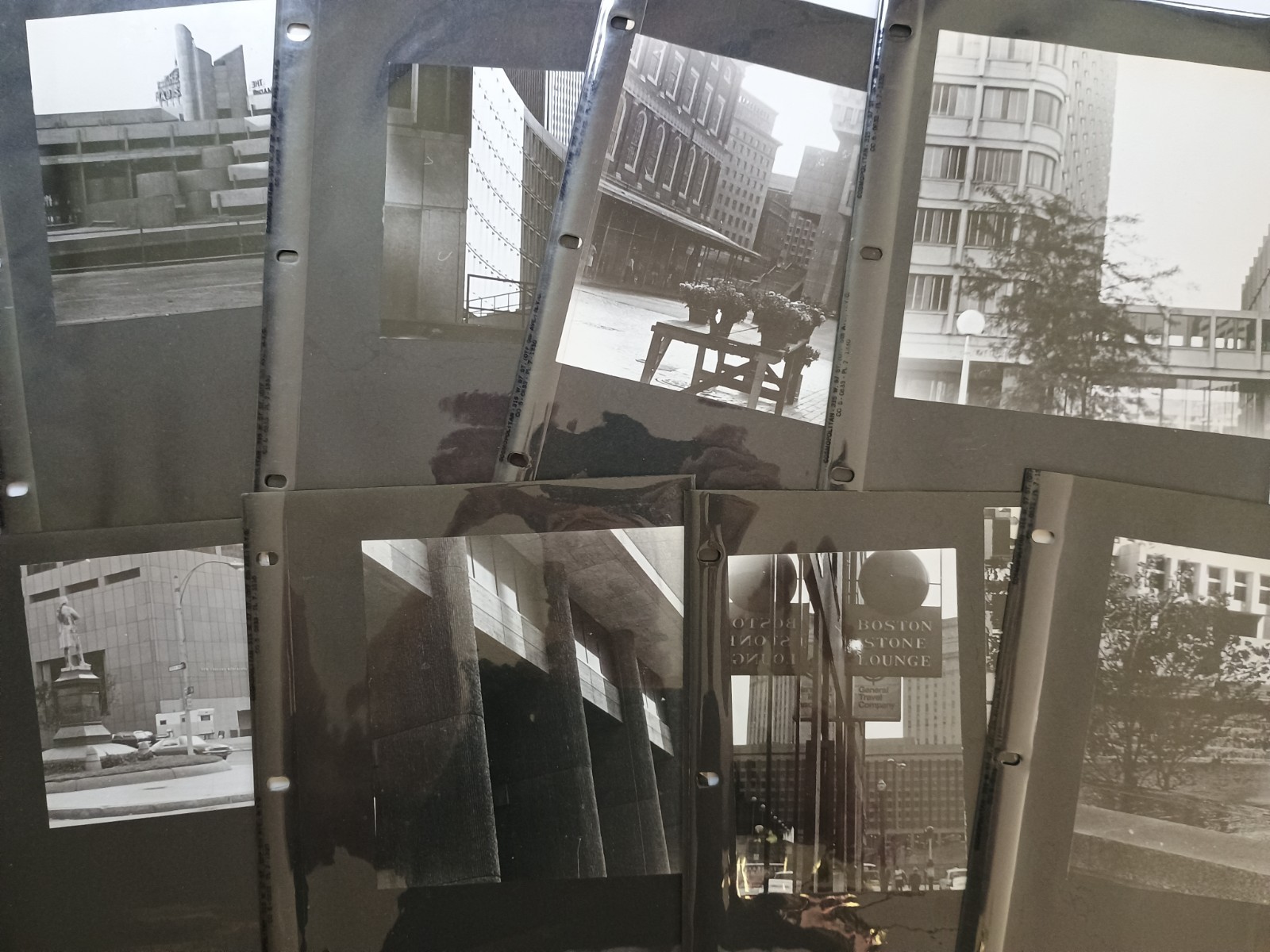 20 x Vintage Photographs of Buildings Architecture Brutalist Boston City Hall