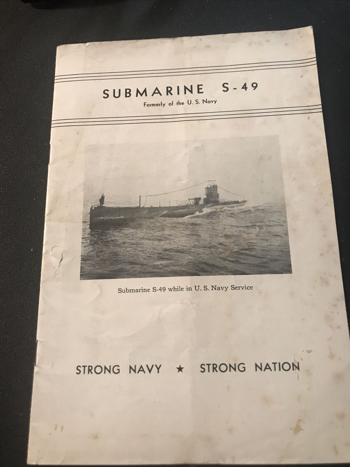 WWII controversial submarine pamphlet S-49 revised supreme court case Fd95