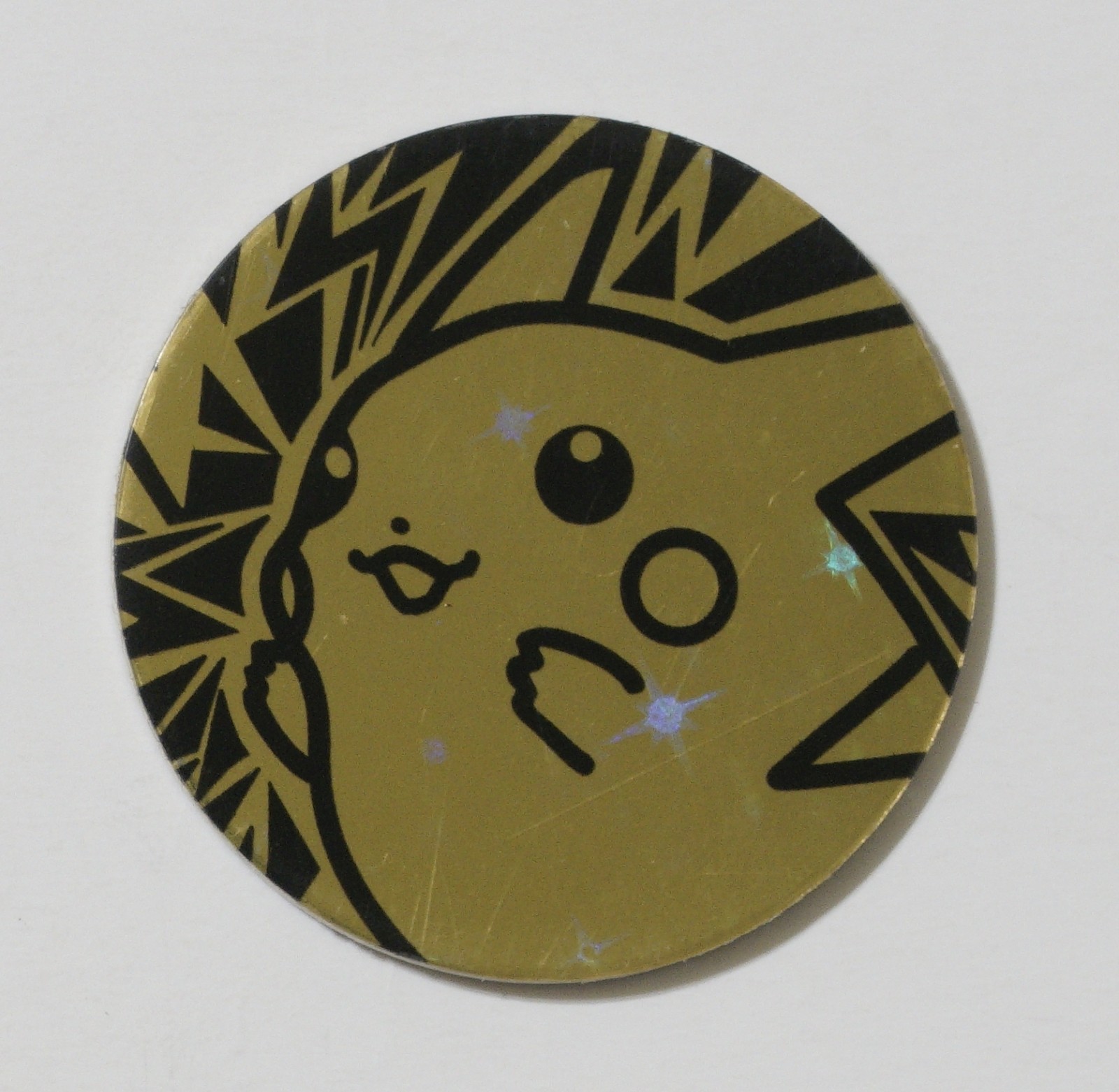 Pokemon Pikachu 2000 WOTC Yellow Coin Starlight Holo LP/VG Pokemon Pikachu 2000 WOTC Yellow Coin Starlight Holo LP/VG