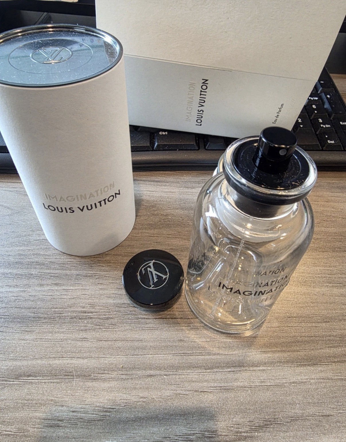 Louis Vuitton Imagination Empty Bottle Ready For Refill
