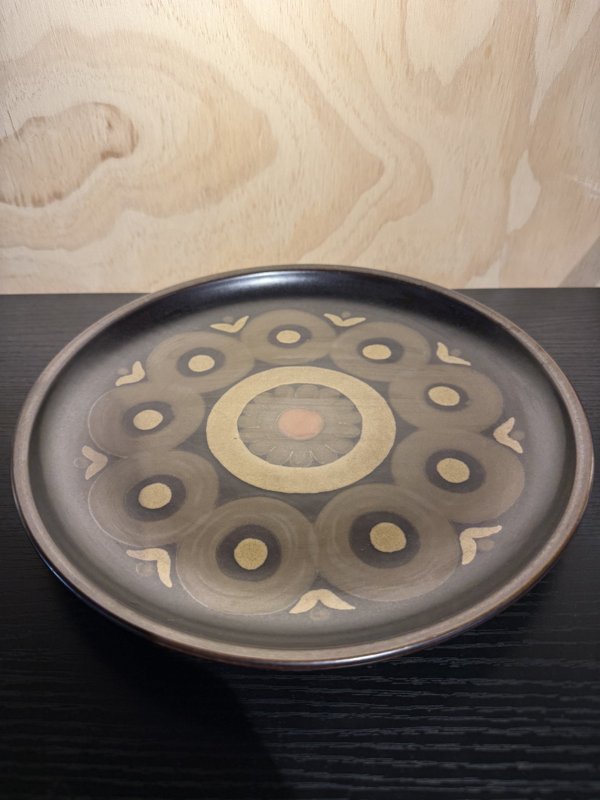 Denby-Langley Samarkand Brown Dinner Plate 10 inch