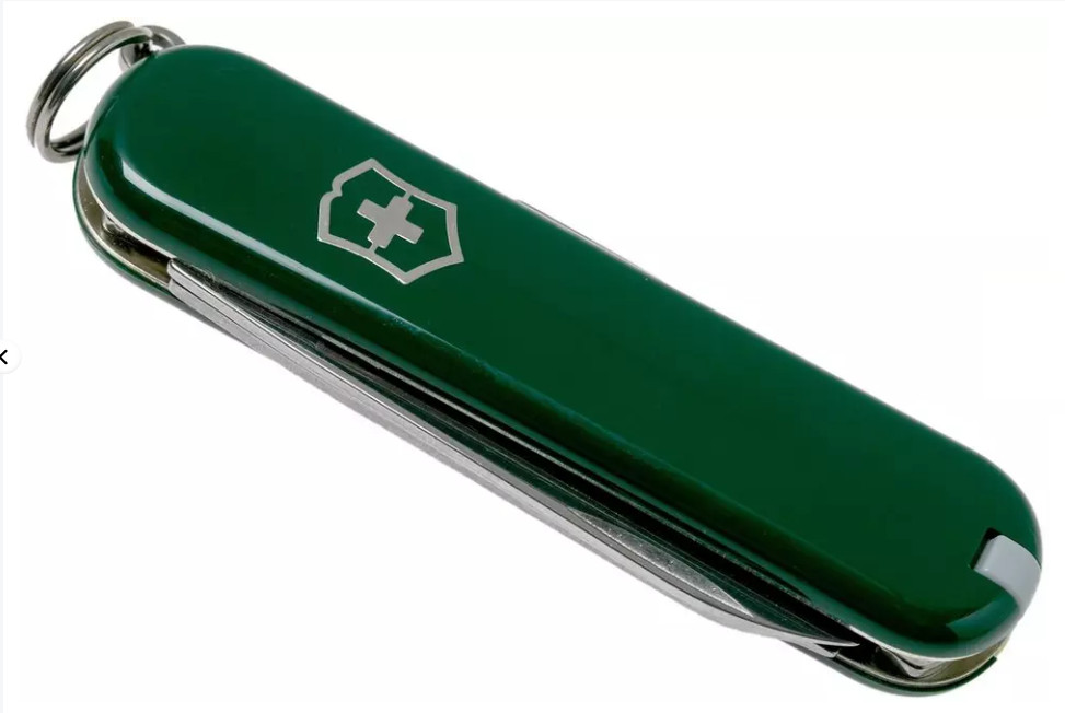 Victorinox Classic SD Swiss Army Knife HUNTER GREEN 58 mm - New