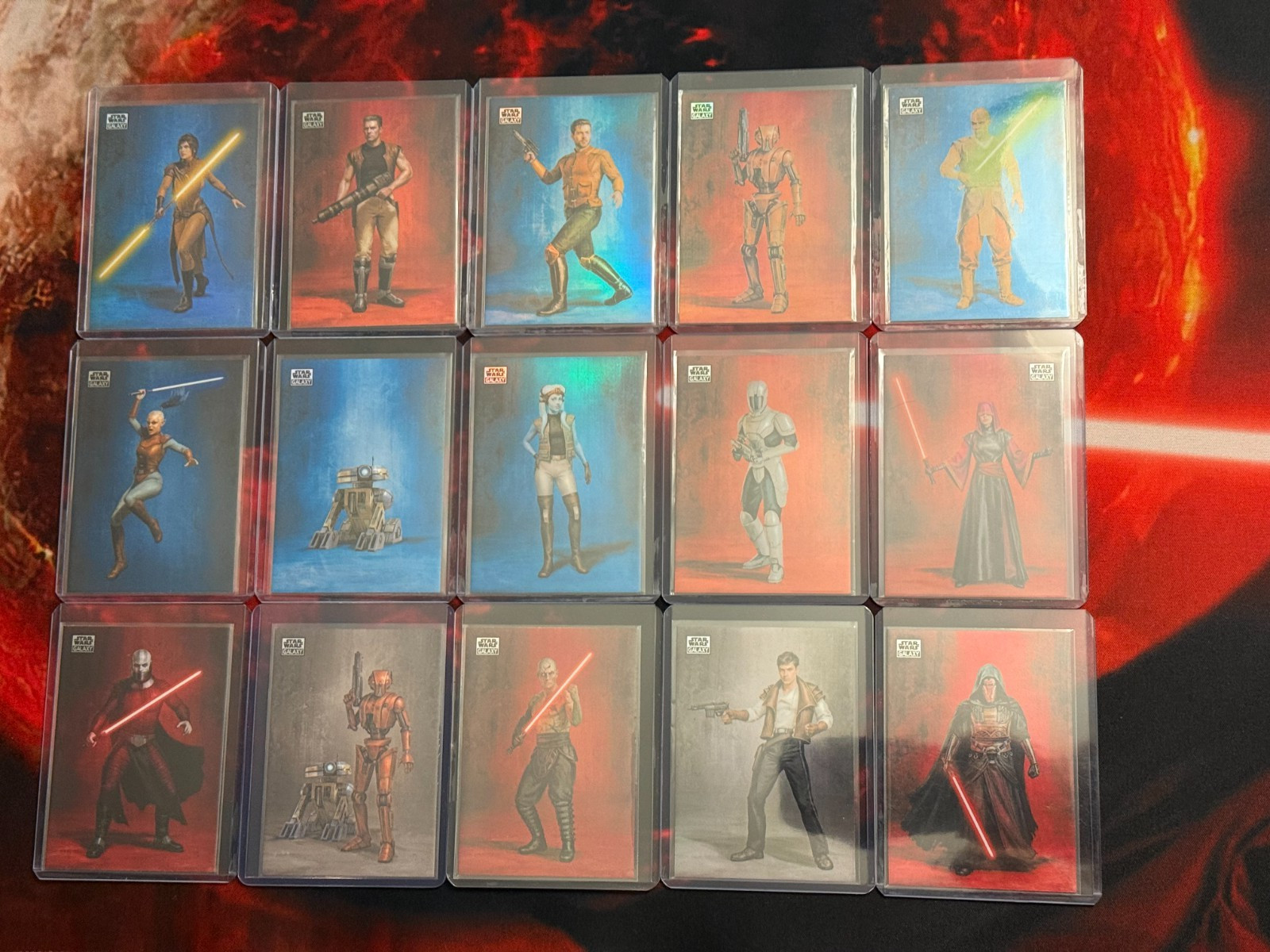 2026 Topps Star Wars Galaxy KOTOR Knights of the Old Republic Complete Set