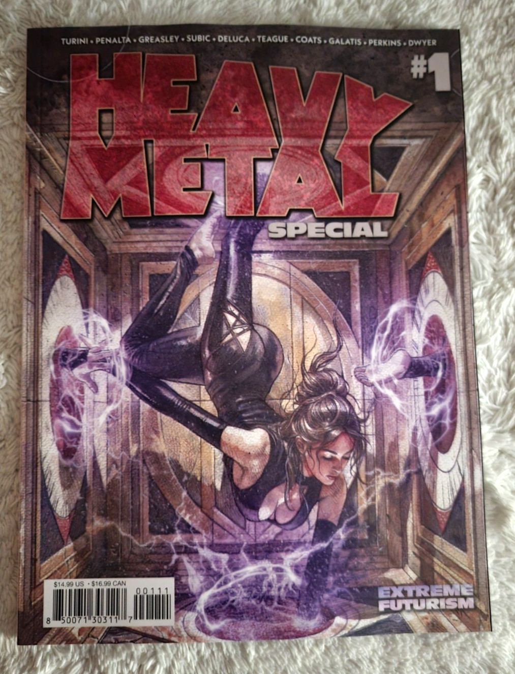 HEAVY METAL SPECIAL #1 EXTREME FUTURISM - MARCO TURINI MAIN COVER A  SUMMER/2026
