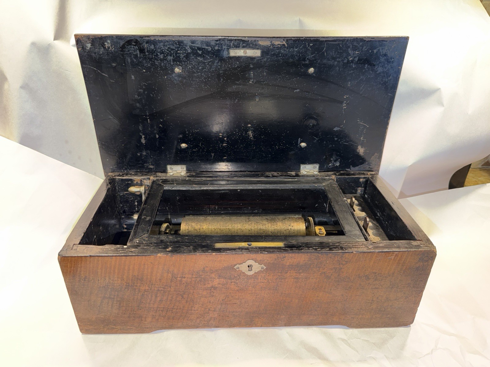 Jobin Antique Swiss Cylinder Music Box