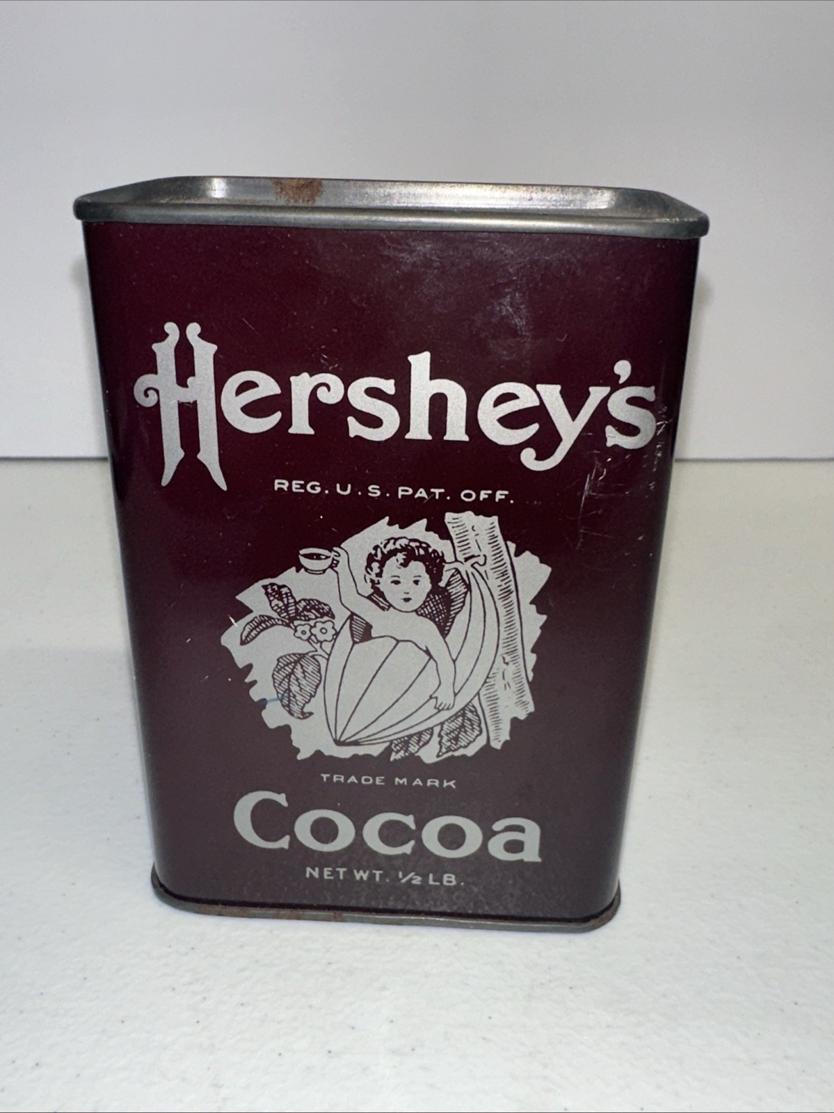 Vintage Hershey's Cocoa Advertising Tin/Bank - 1981 Reproduction of 1900’s