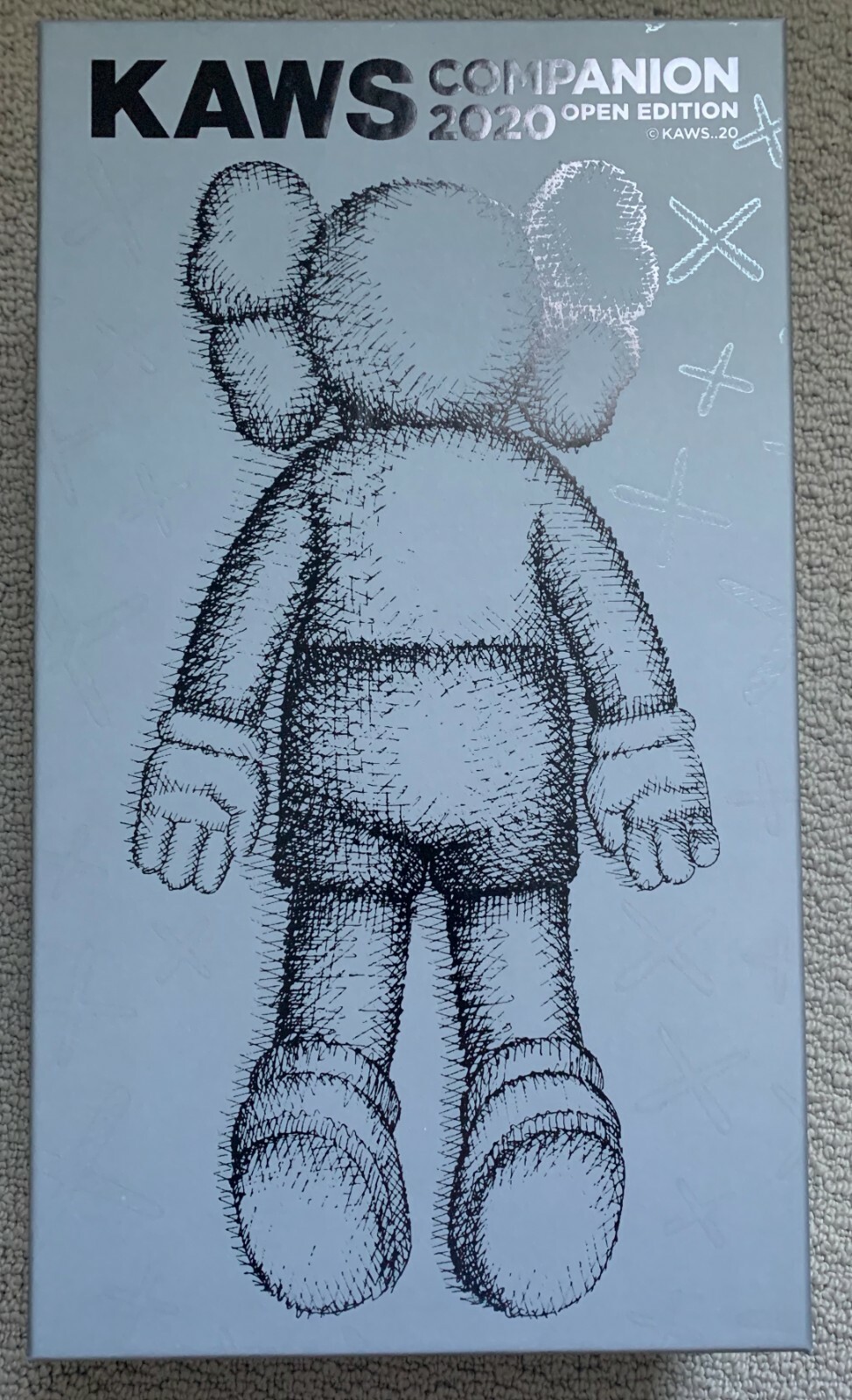 KAWS Companion 2020 Figure GREY Brand New Authentic KAWS Companion 2020 Figure GREY Brand New Authentic