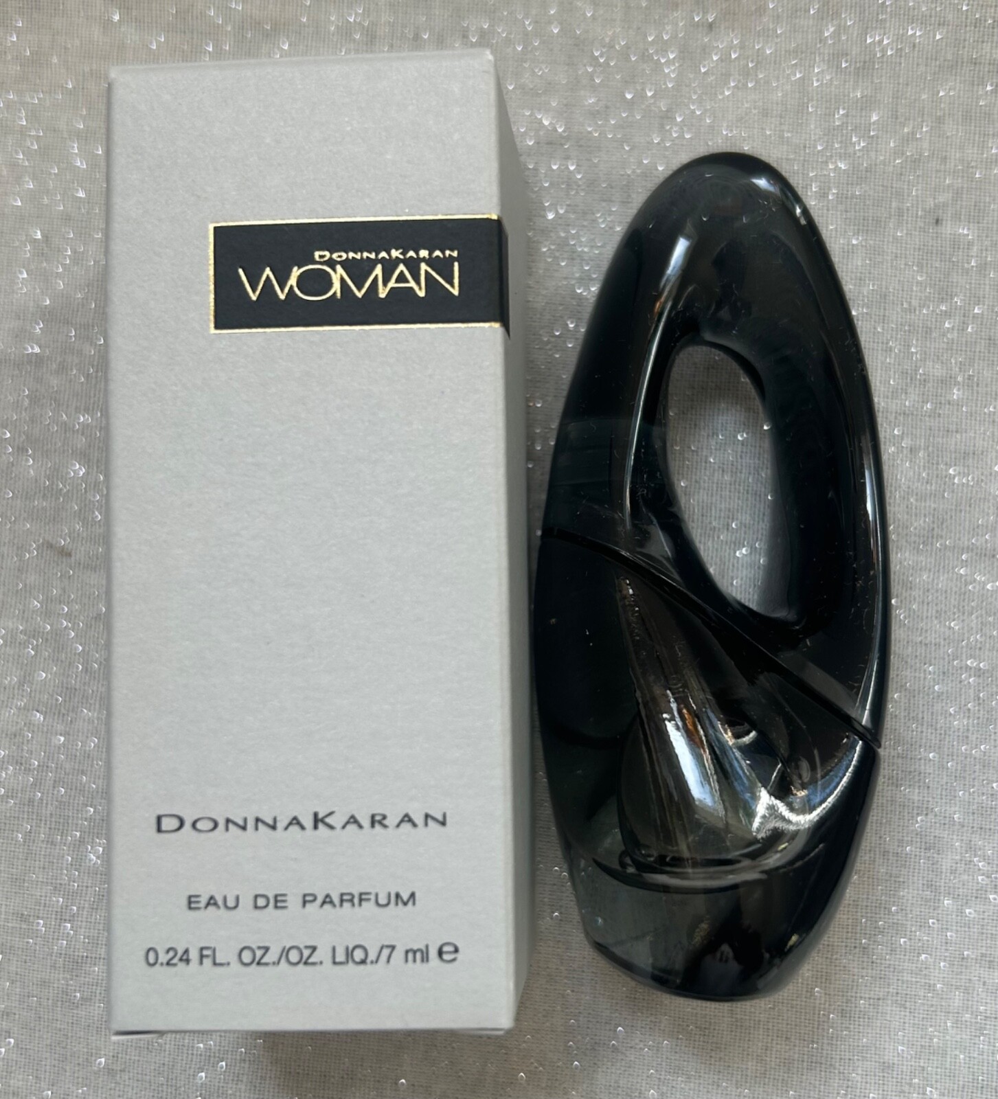 WOMAN EDP DONNA KARAN MINI perfume splash Rare Discontinued