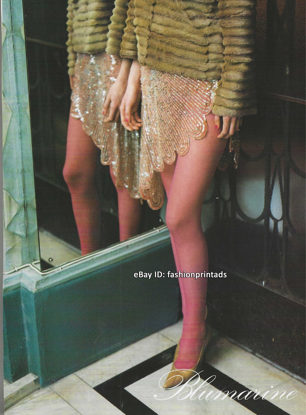 vintage BLUMARINE 7-Page PRINT AD Fall 2000 LYDIA GIFFORD Tim Walker
