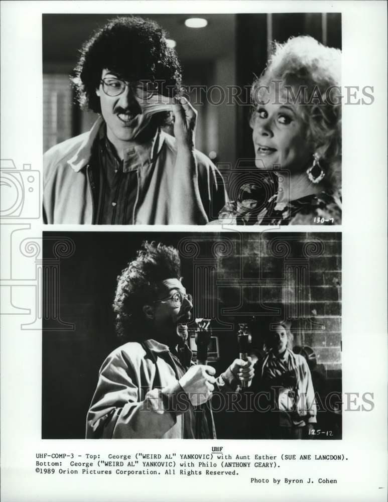 1989 Press Photo Actors in scenes from 