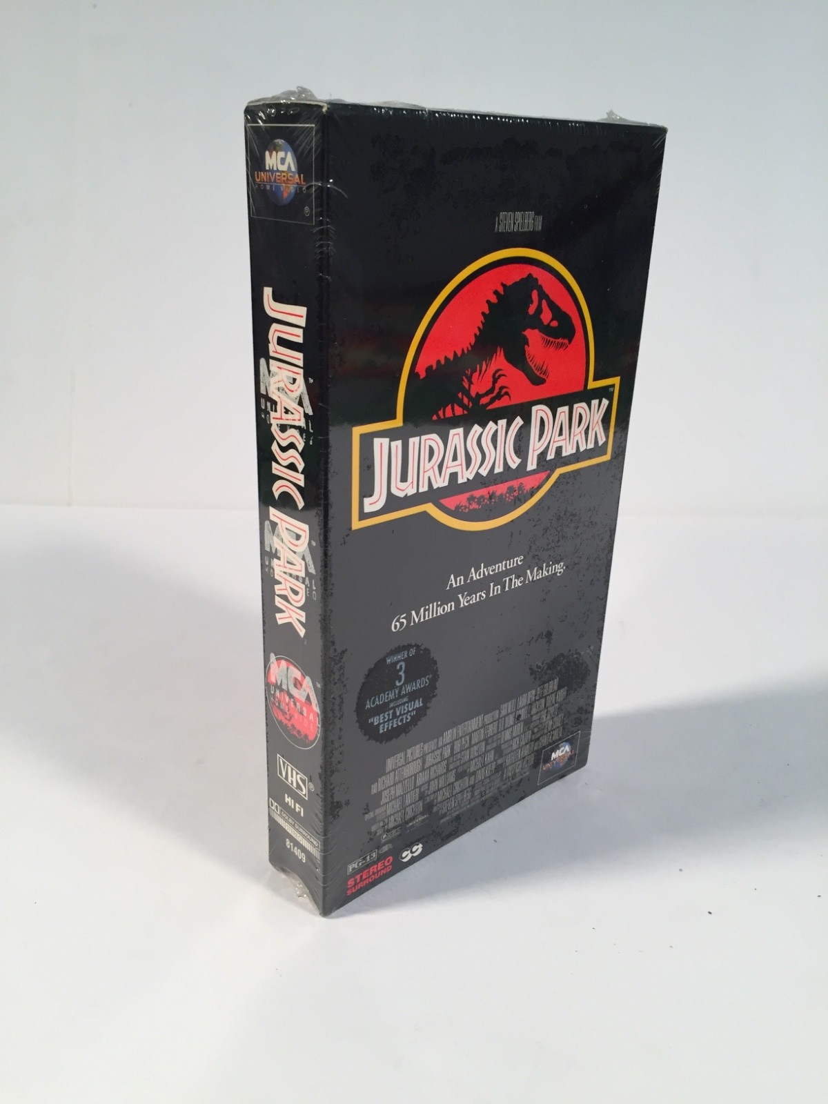 VTG 1993 Jurassic Park VHS Sealed Spielberg Goldblum NEW IN BOX