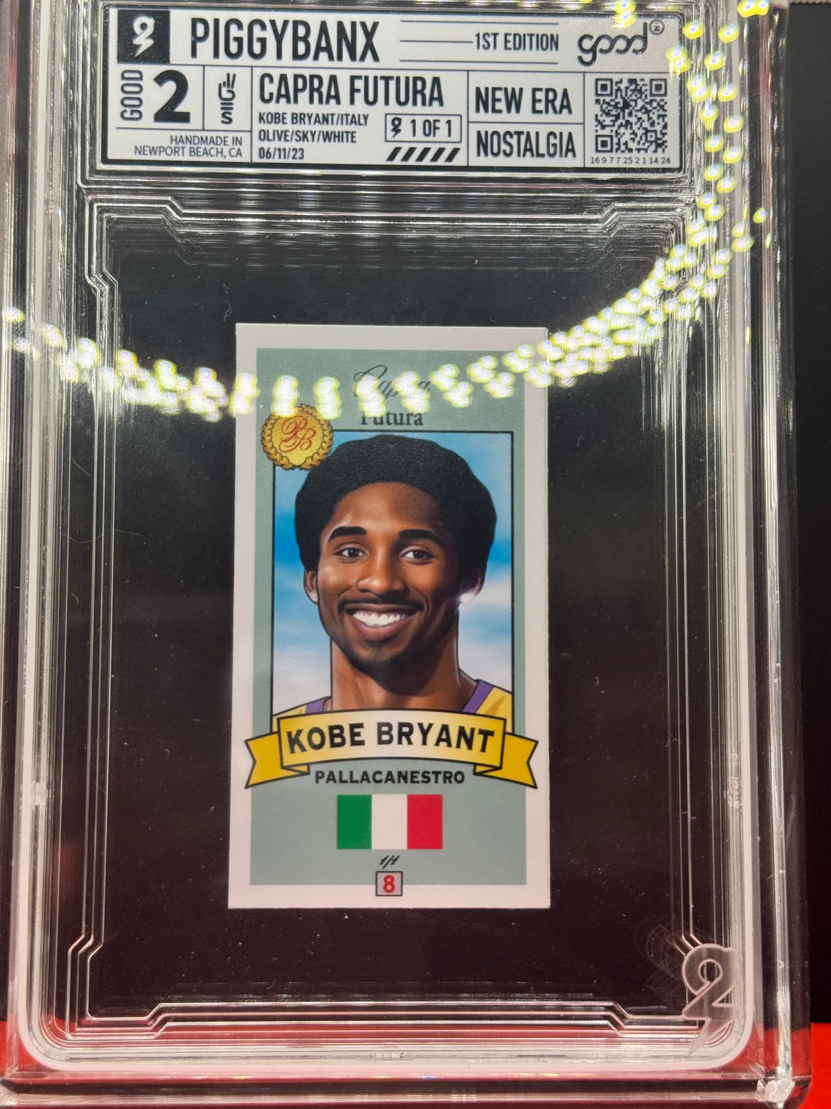 Piggybanx OG 2023 Capra Futura Kobe Bryant T206 Bandset 1/1