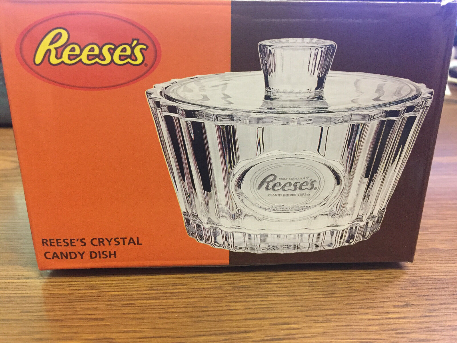 Reese\'s Crystal Candy Dish