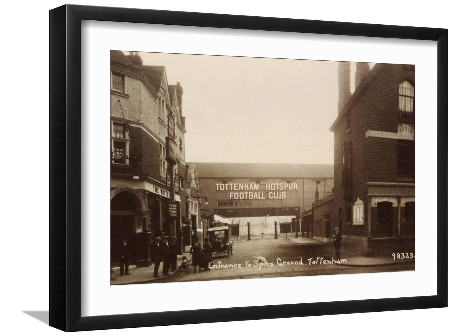Art.com Framed Wall Art Prints Entrance to Tottenham Hotspur Football Ground,...