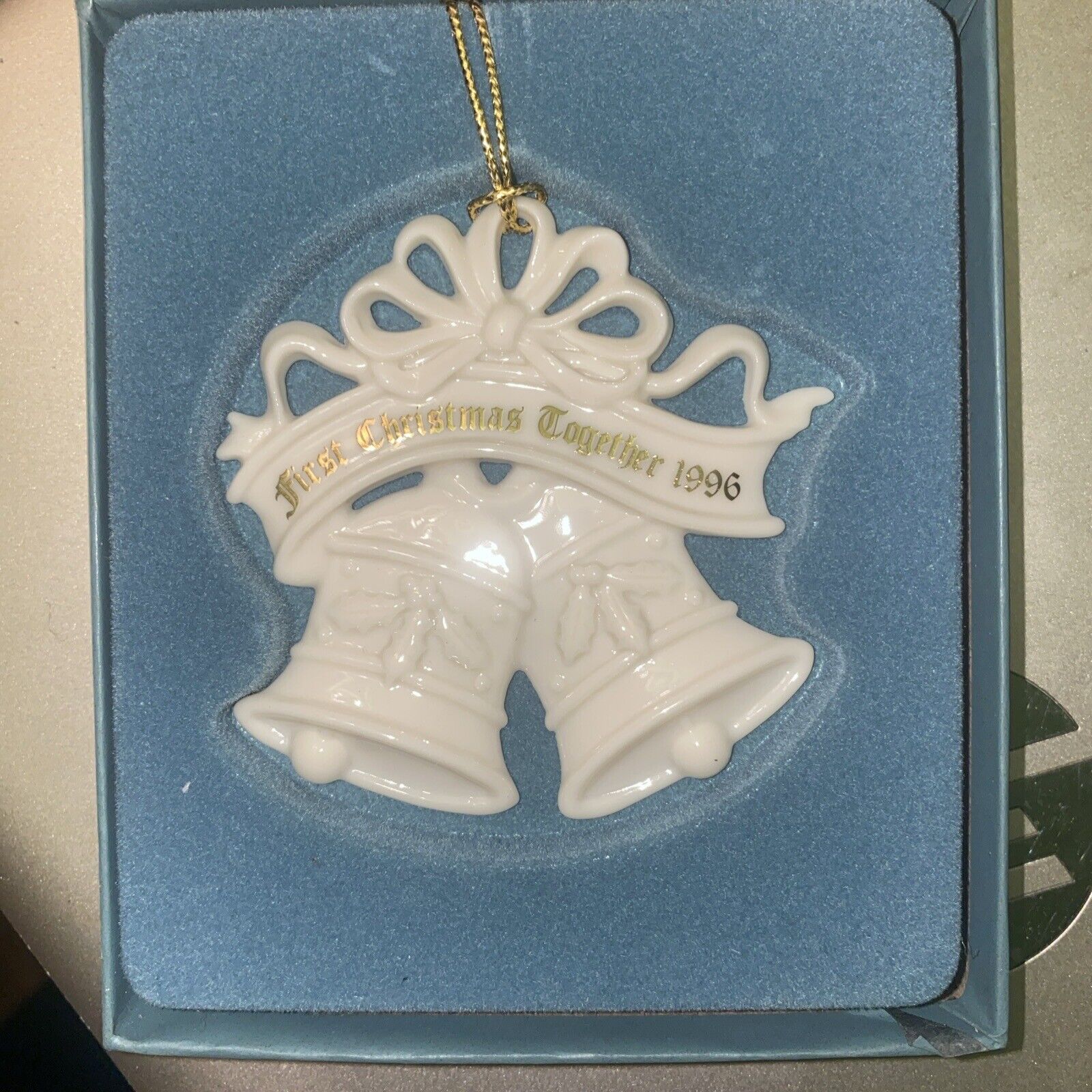 Lenox First Christmas Together 1996 Ornament Brand New