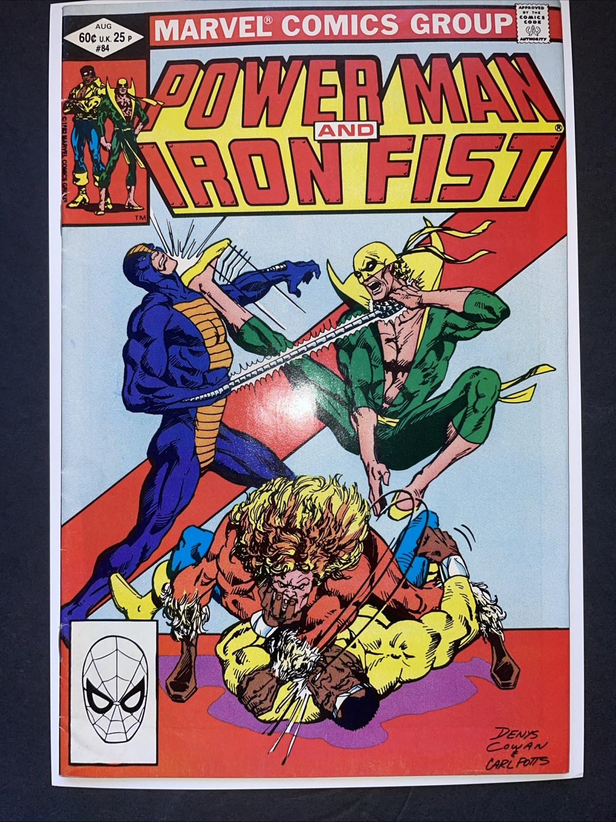Power Man and Iron Fist #84 (Marvel Comics August 1982)