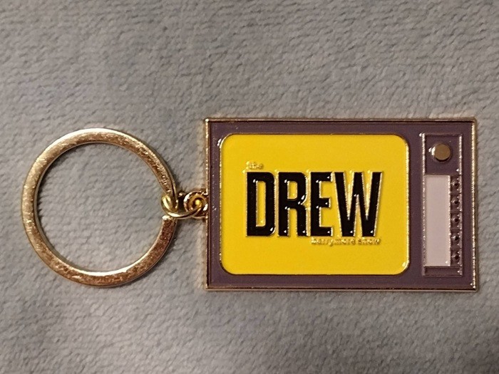 2026 CBS Network Promo❗️The Drew Barrymore Show TV Television Shaped Key Chain