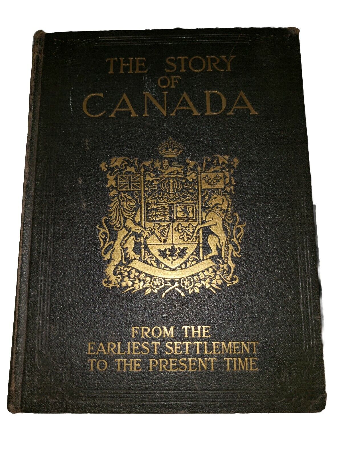 The Story Of Canada Reference Book 1922 With Roald Family News And Clippings X16