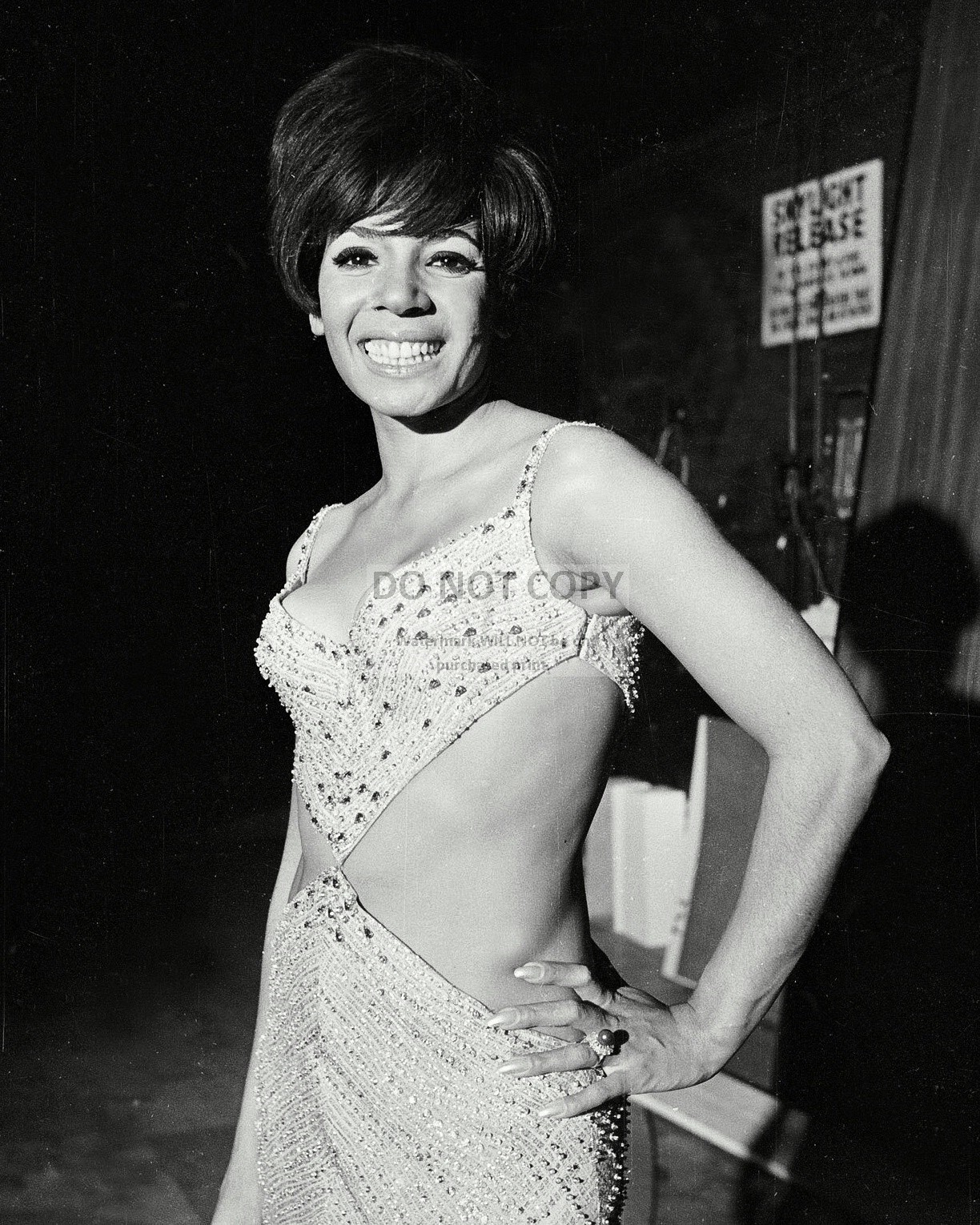 SINGER SHIRLEY BASSEY IN 1967 8x10 Photo Wall Decor