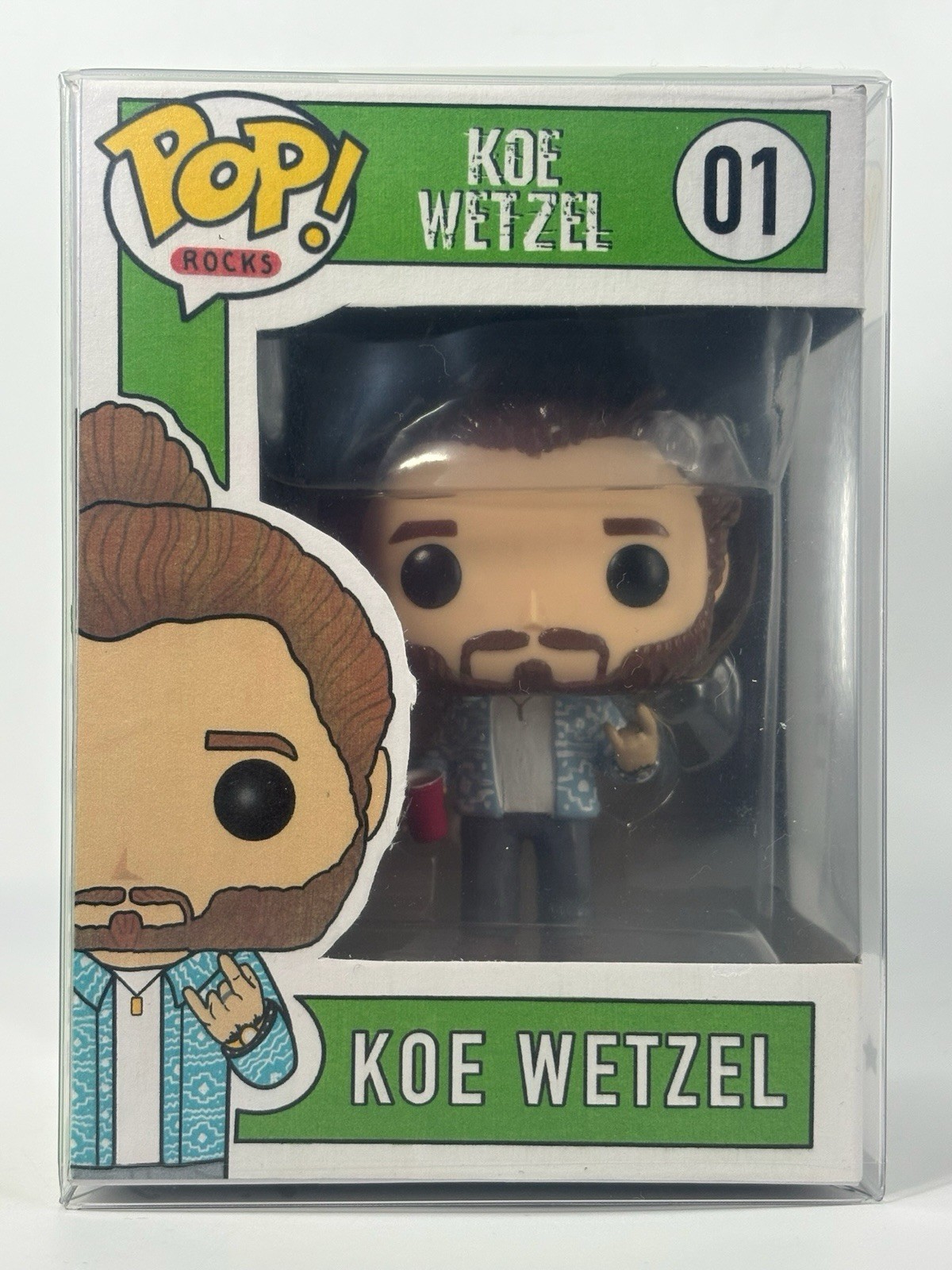 Koe Wetzel Custom Funko Pop - Funko Rocks - Very Rare Custom Koe Wetzel Custom Funko Pop - Funko Rocks - Very Rare Custom