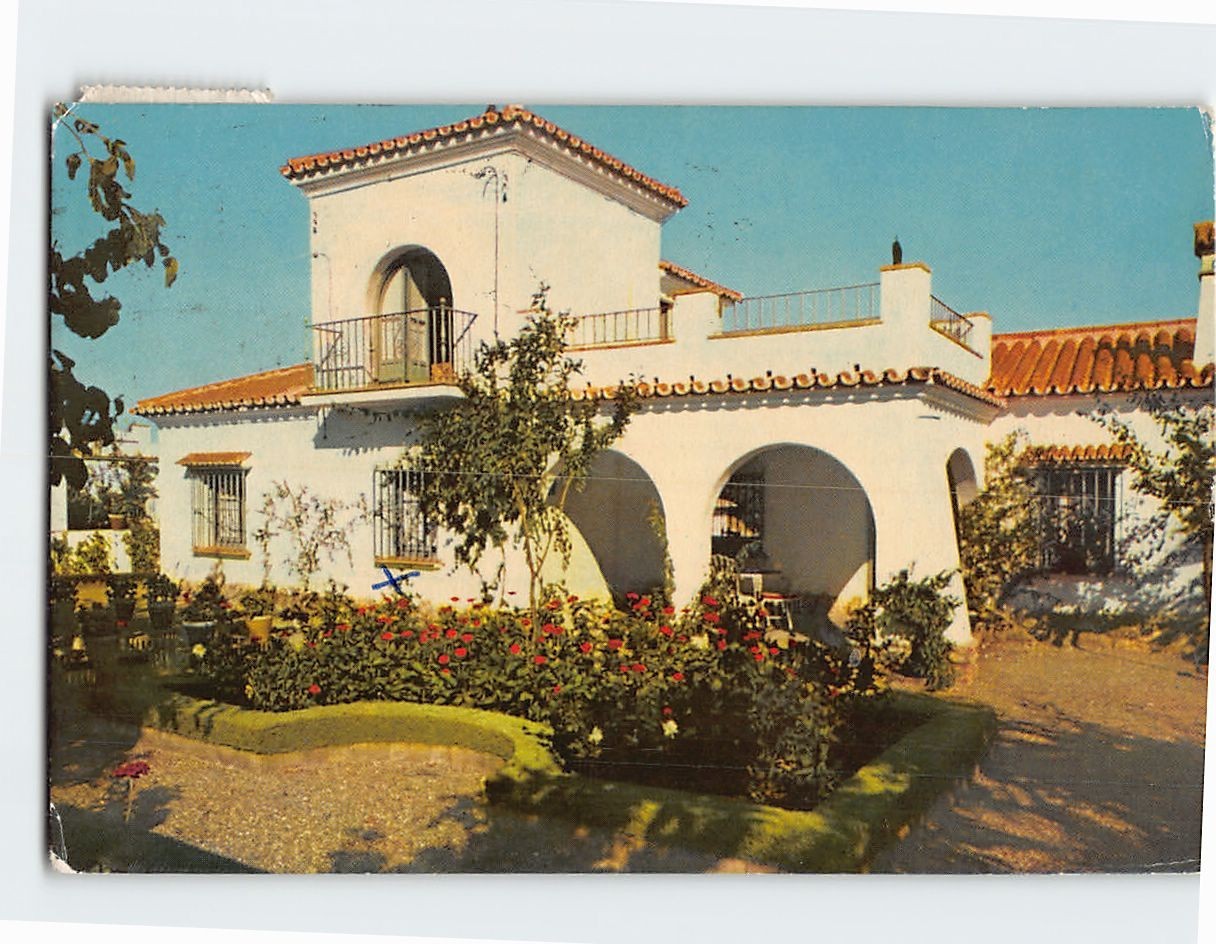 Postcard Bungalow Los Nidos Hotel Torremolinos Spain