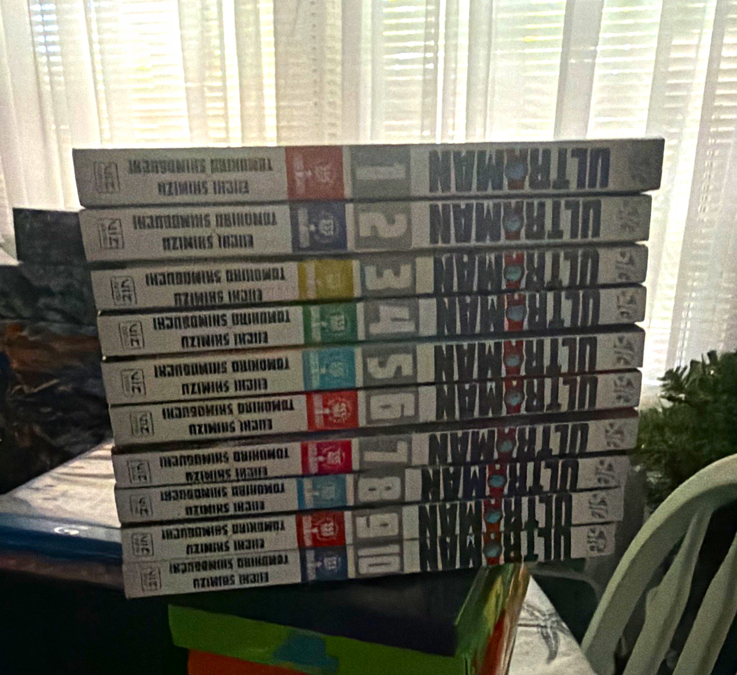 VIZ Media Ultraman Manga Lot, Vol. 1-10, English Softcover Shimizu
