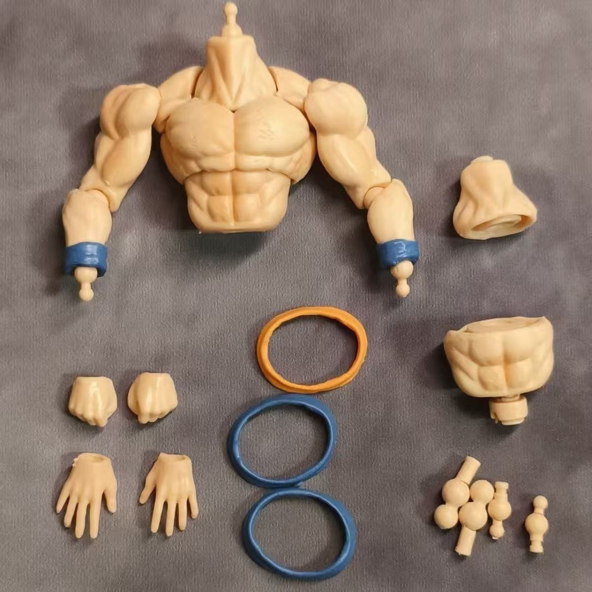 TK custom 1/12 shf ui goku Large Muscle Chest Kit Ultra Instinct goku（No Figure）