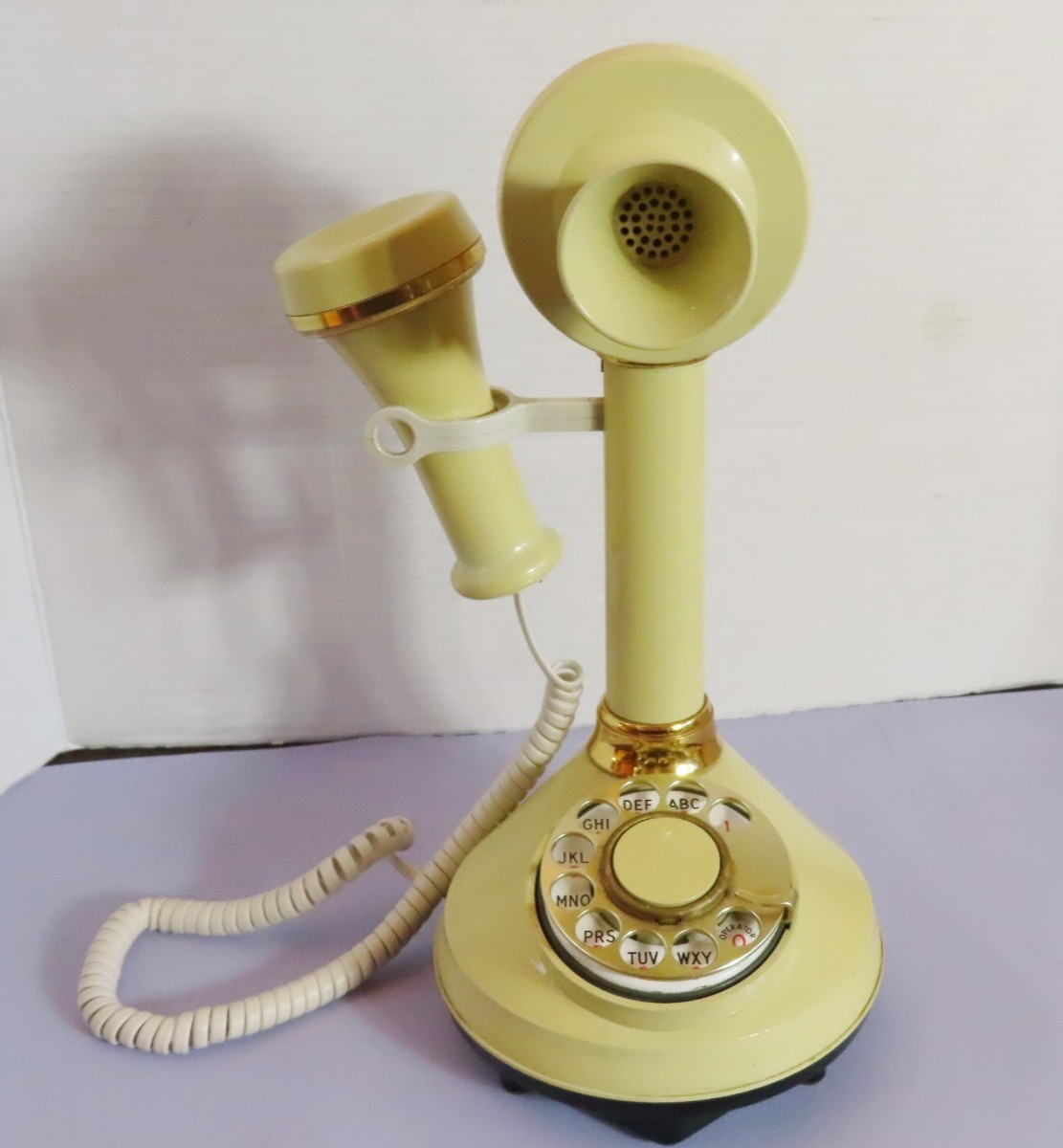 Vintage  Western Electric Candlestick Rotary  Telephone, TESTED