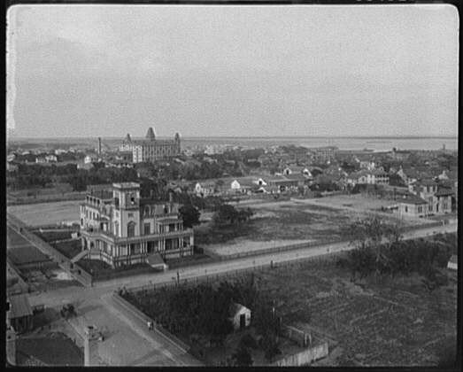 Photo:Saint Augustine Florida 1880s Panoramic Cityscape Buildings Streets