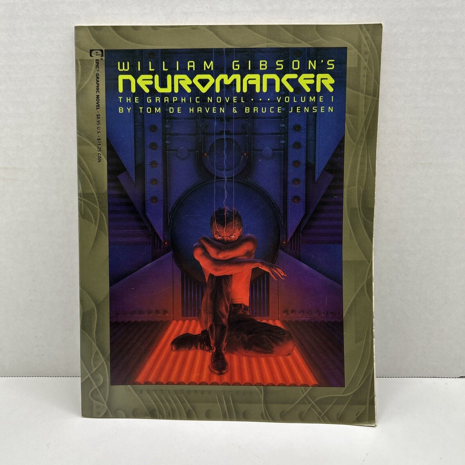 William Gibson’s Neuromancer VOL 1 Epic Comics Graphic Novel RARE 1989