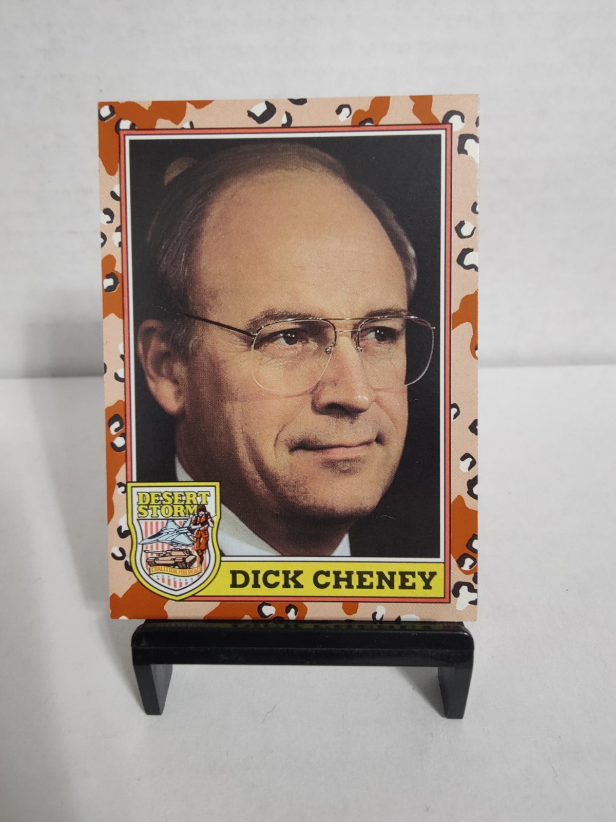 1991 Topps Desert Storm Series 3 Dick Cheney #179 U.S. Secretary of Defense