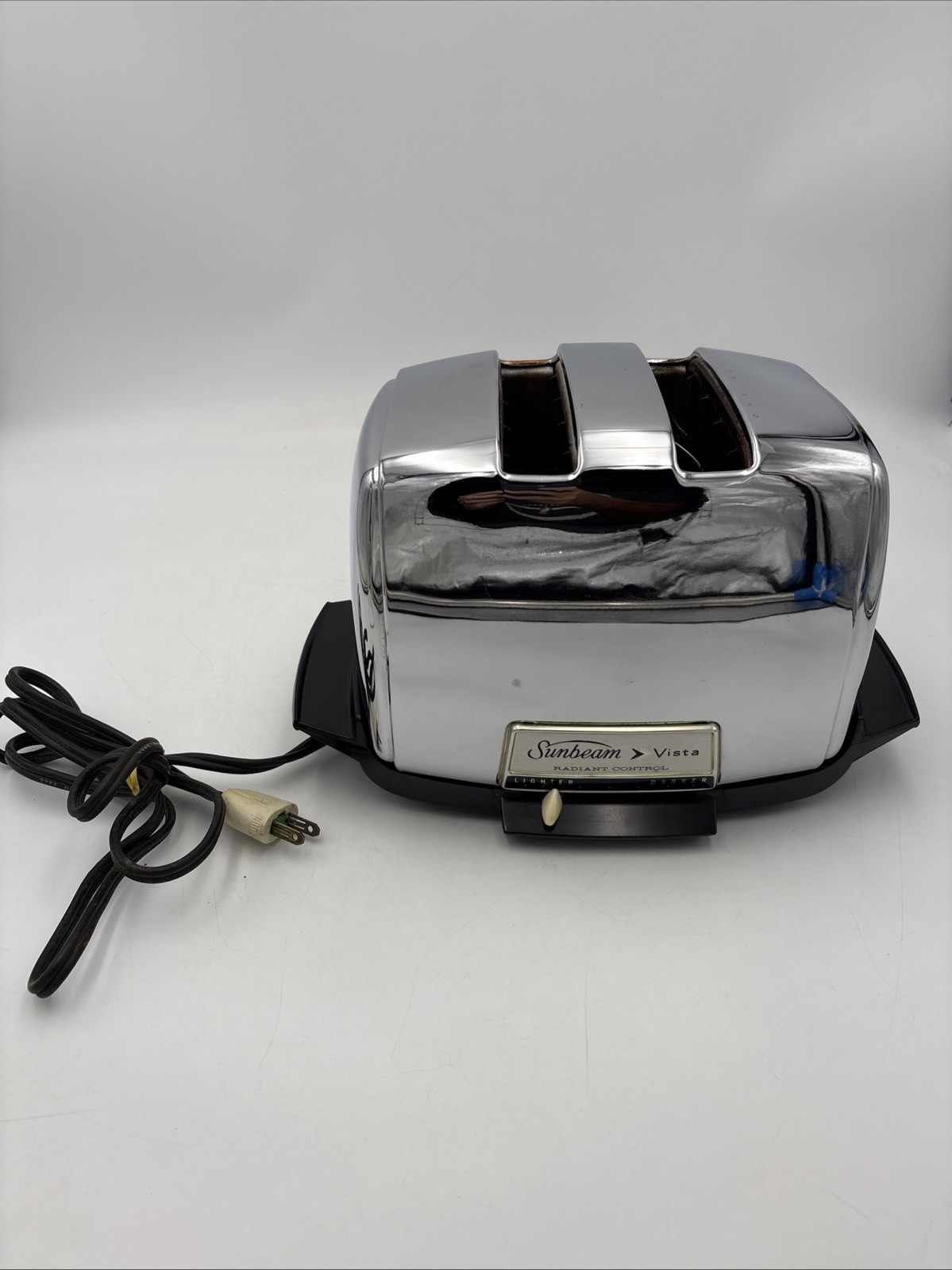 Vintage Sunbeam Vista Toaster VT-40 Radiant Control Auto-Drop/Raise Tested