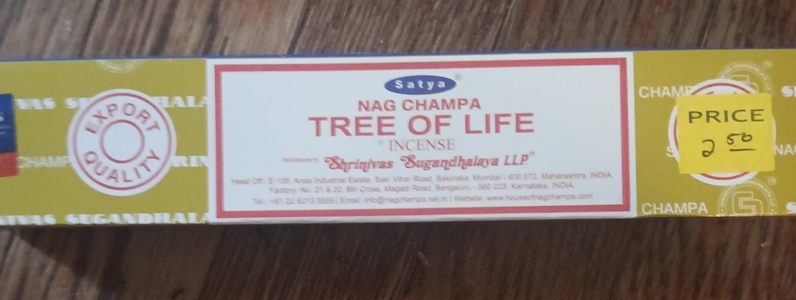tree of life incense 